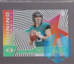 2021 Panini Illusions Trevor Lawrence #SS-11 Shining Stars Green RC  Jaguars